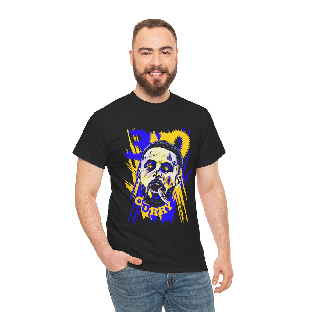 T‑Shirt — '30 Curry' Golden Blue Basketball Fan Tee
