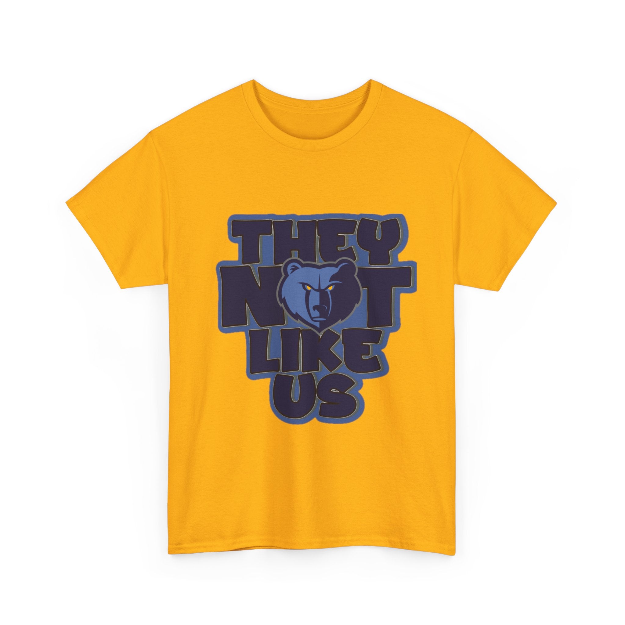They Not Like Us Bear T-Shirt — Retro Grizzlies Fan Tee