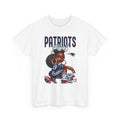 Patriots Girl Football Tee — Retro NFL Fan Shirt