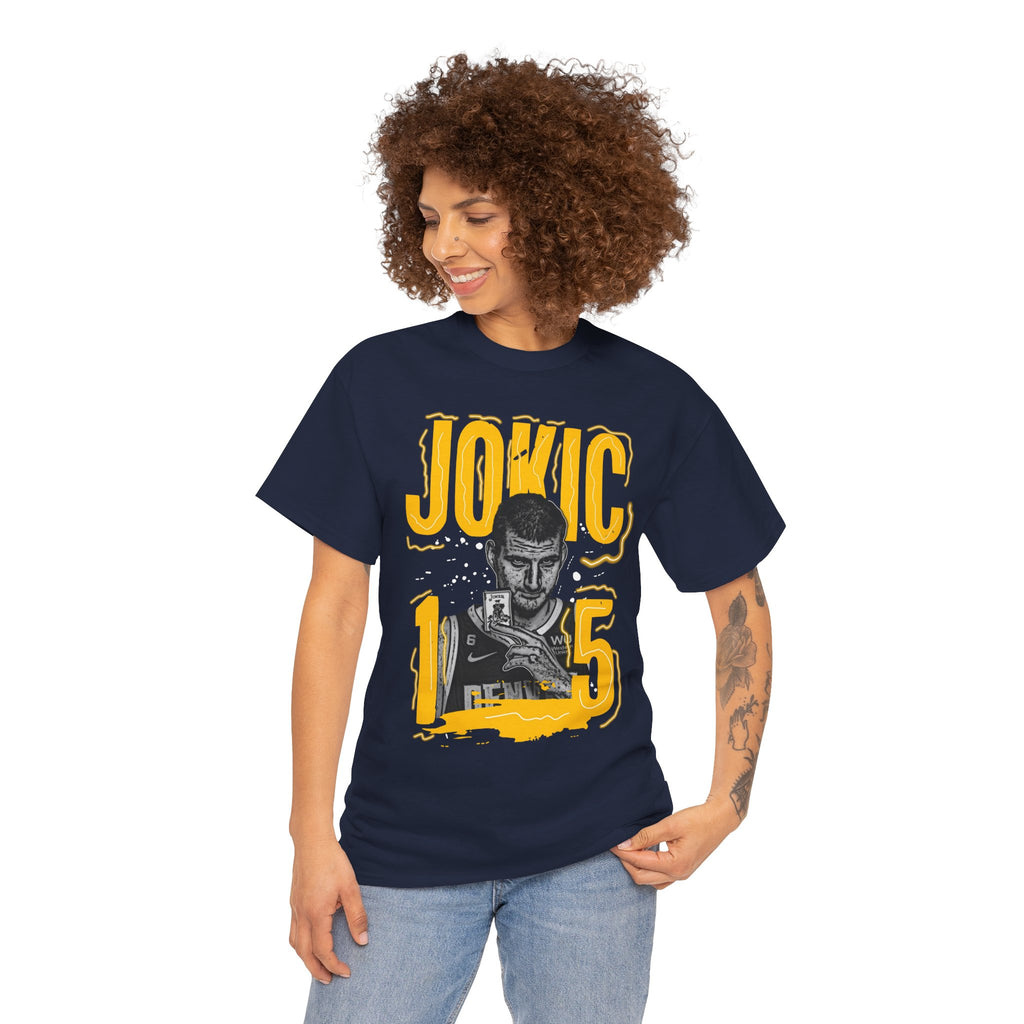 Jokic 15 Basketball T-Shirt — Nikola Jokic Fan Tee