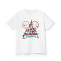 Kids Disneyland Castle Graphic Tee — Magical Theme Park Shirt for Children