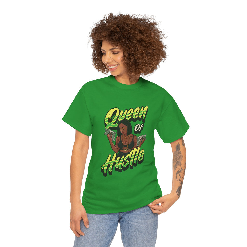 Queen of Hustle T-Shirt — Empowering Streetwear Tee