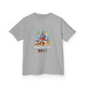 Kids Disney Theme Park Vacation T-Shirt — Castle & Characters Design