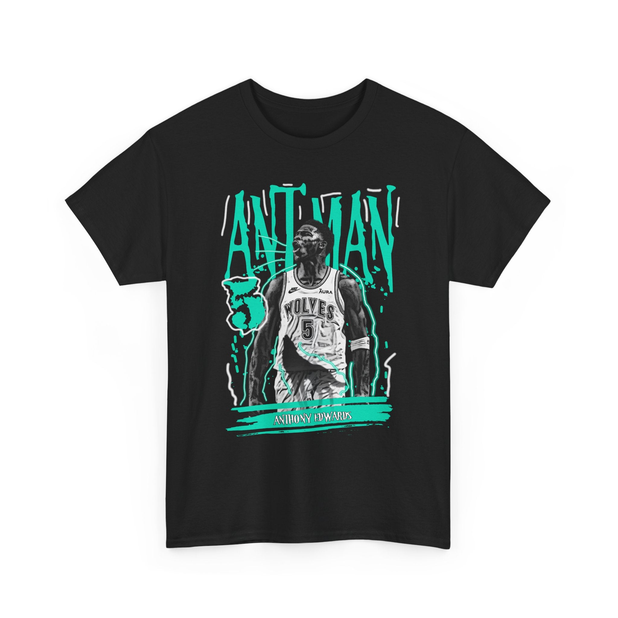 Ant-Man Basketball Tee — Retro Wolves Player Graphic Shirt