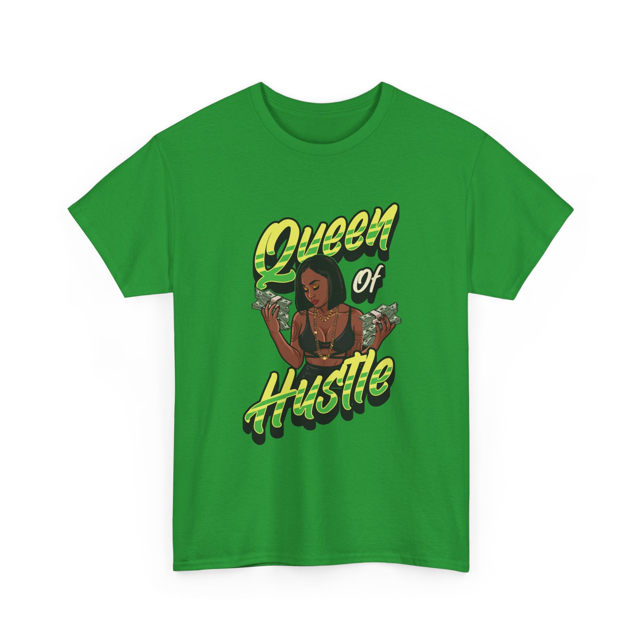 Queen of Hustle T-Shirt — Empowering Streetwear Tee