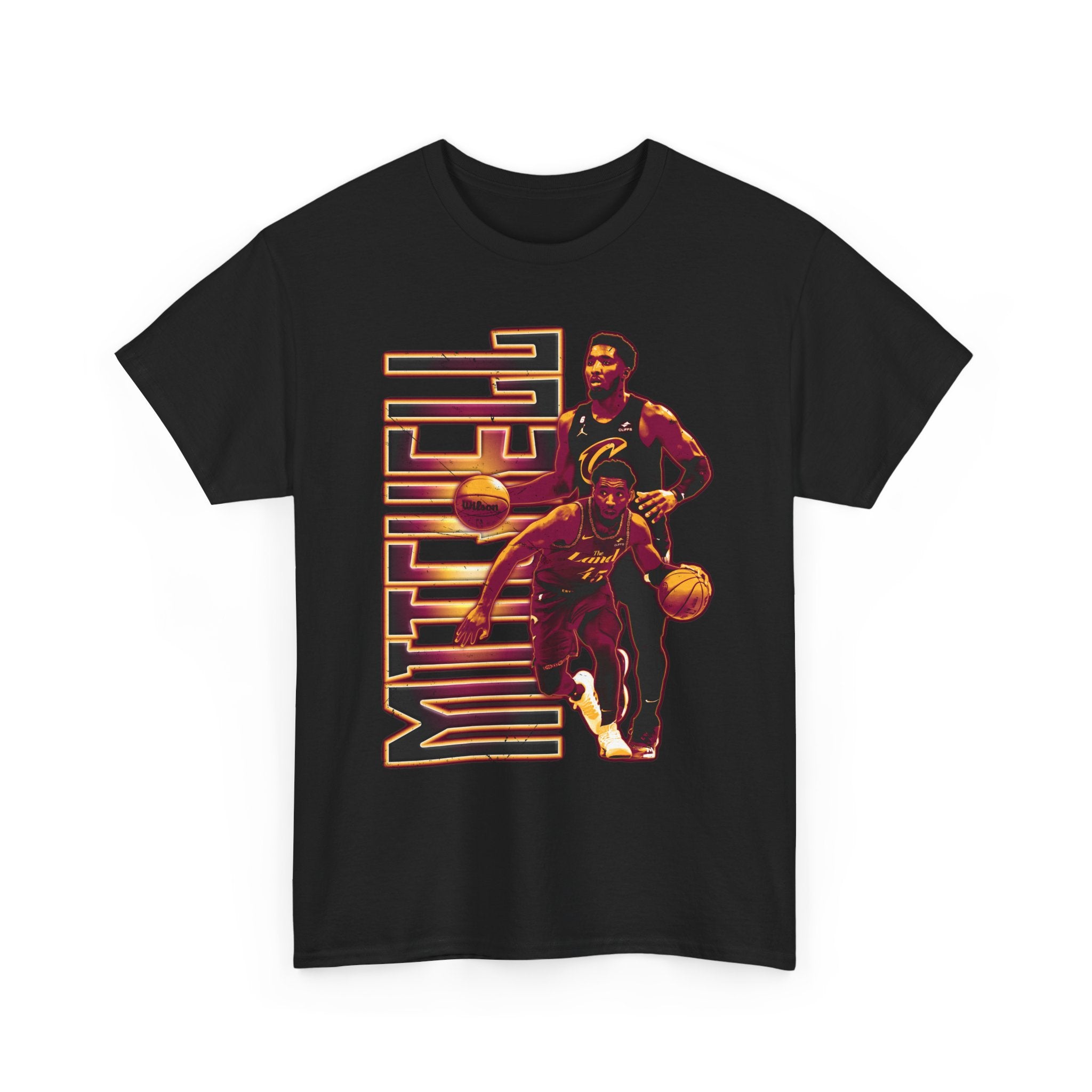 Donovan Mitchell Basketball Unisex Heavy Cotton Tee