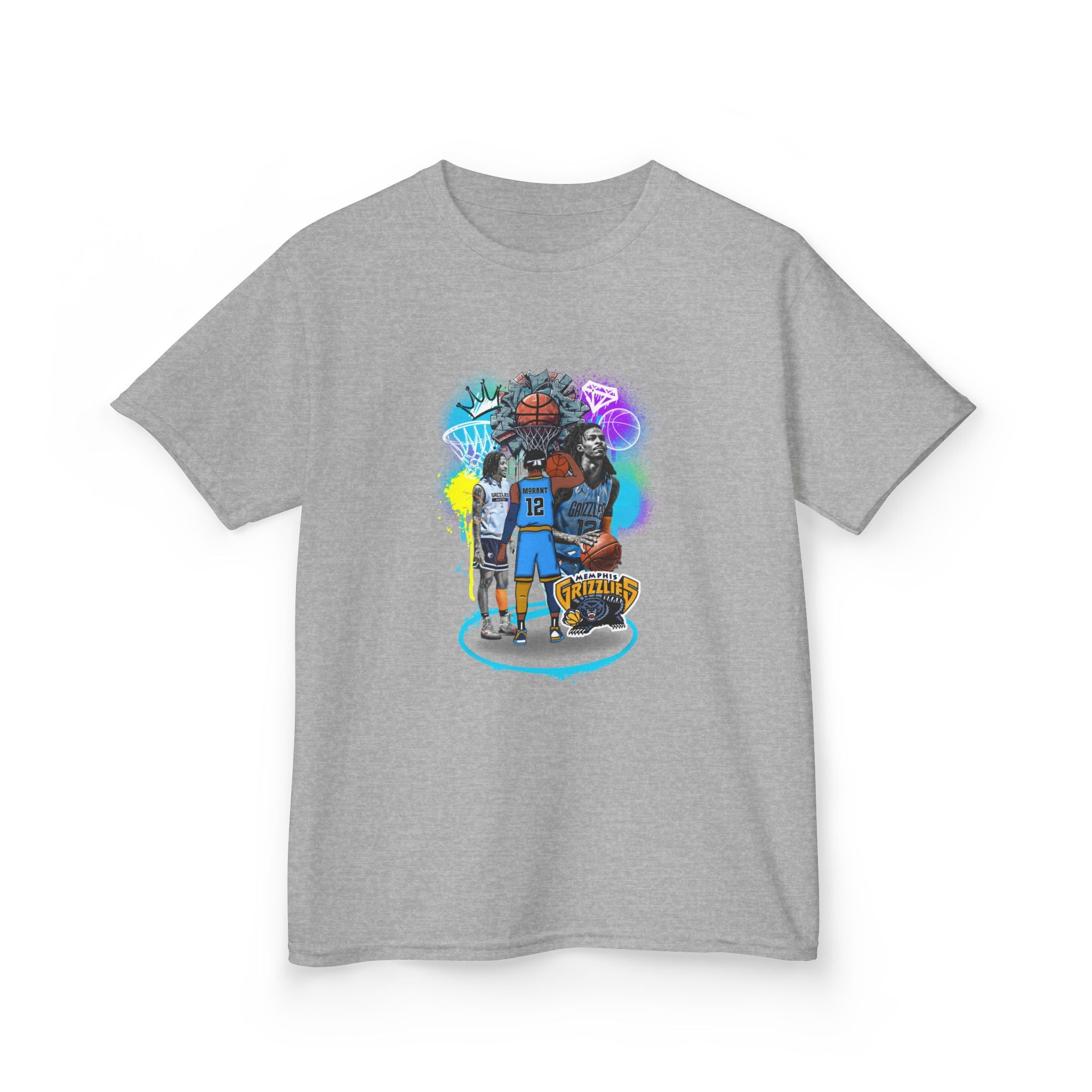 Kids Tee — Colorful Gamer Squad Graphic "Game On" Shirt
