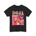 Graphic Tee — "DOJA C." Pink Retro Portrait