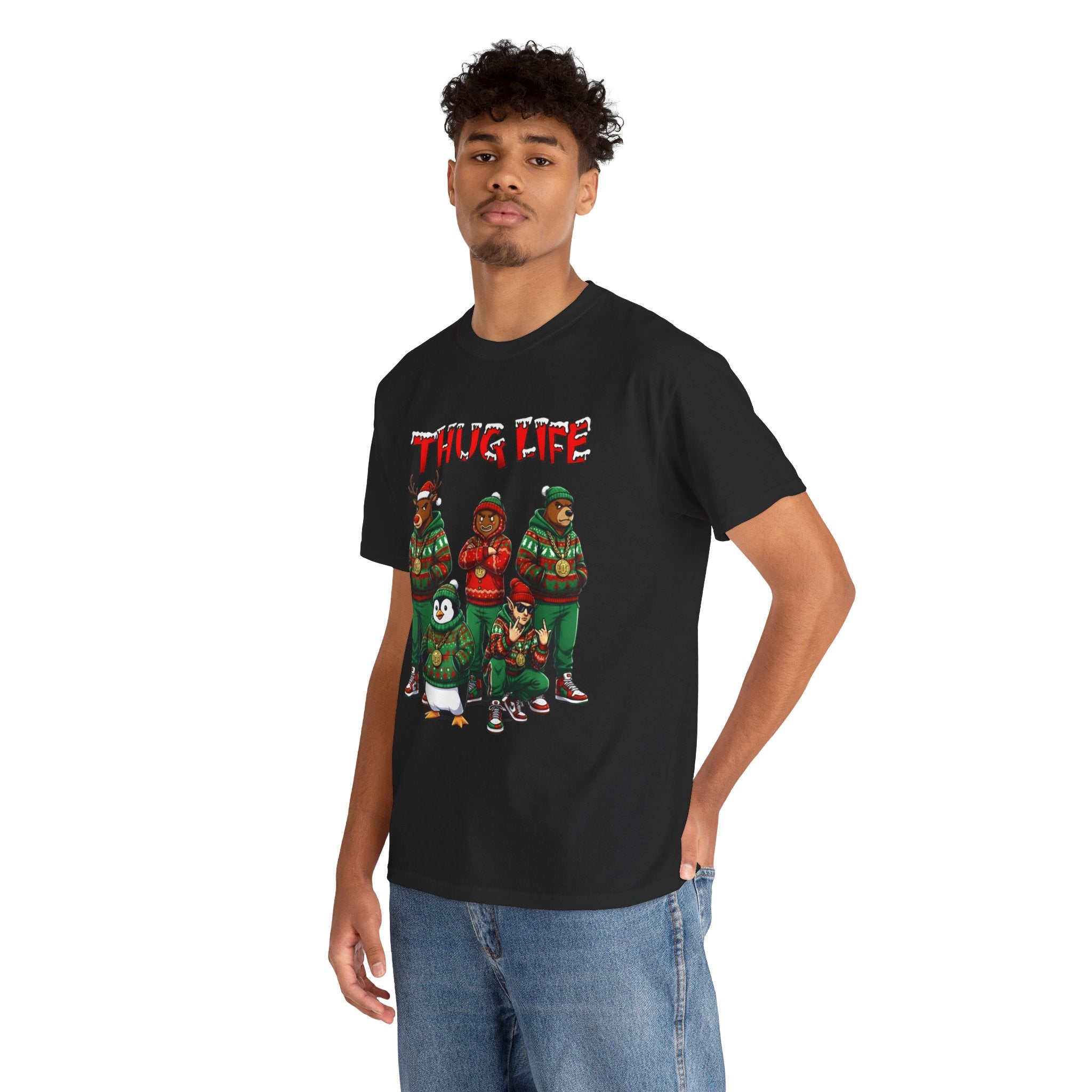 Holiday Crew T-Shirt — Christmas Sweater Characters