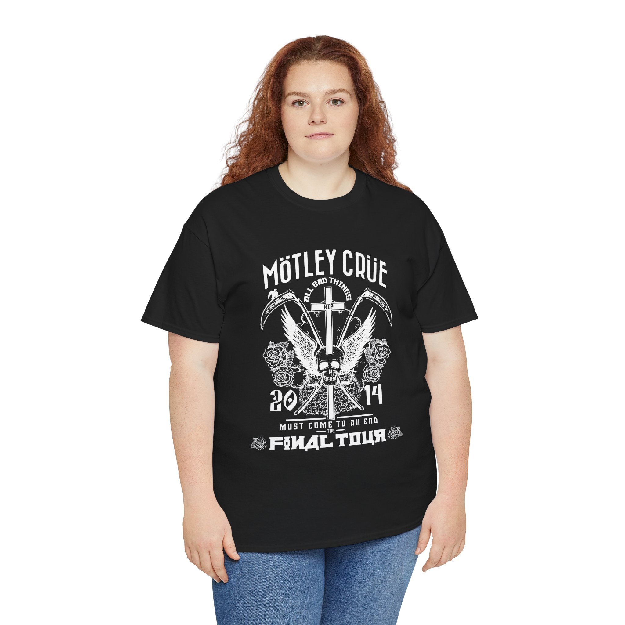 Rock Band T-Shirt — Mötley Crüe Final Tour 2014 Vintage Concert Tee