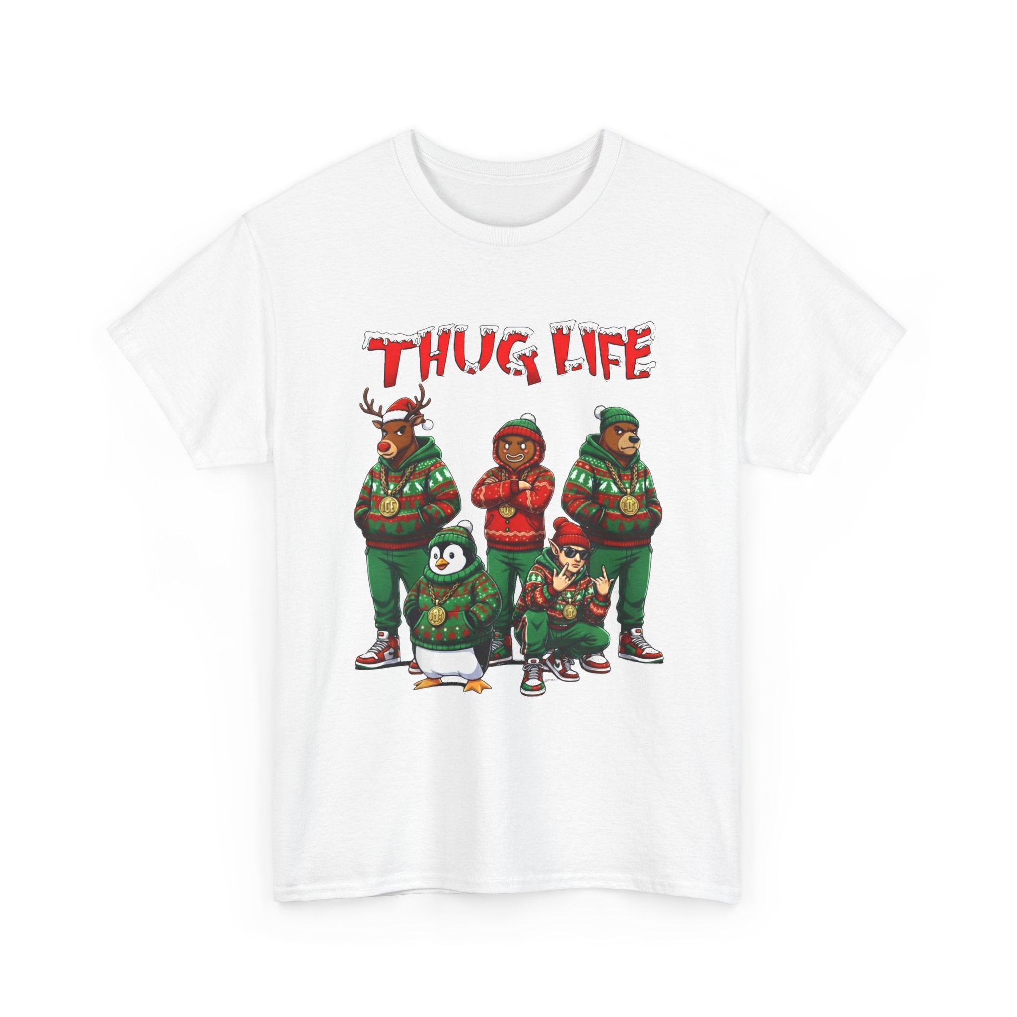 Holiday Crew T-Shirt — Christmas Sweater Characters
