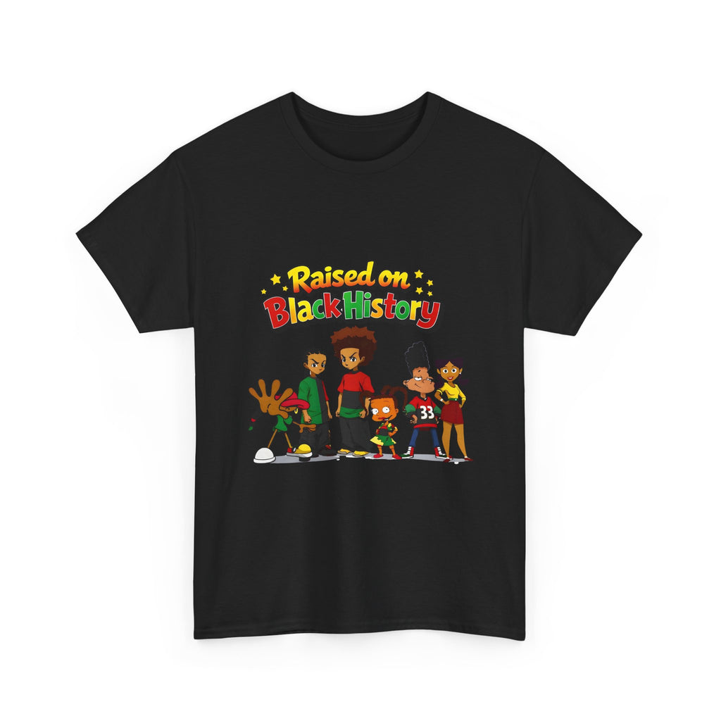 Juneteenth Raised on Black History T-Shirt