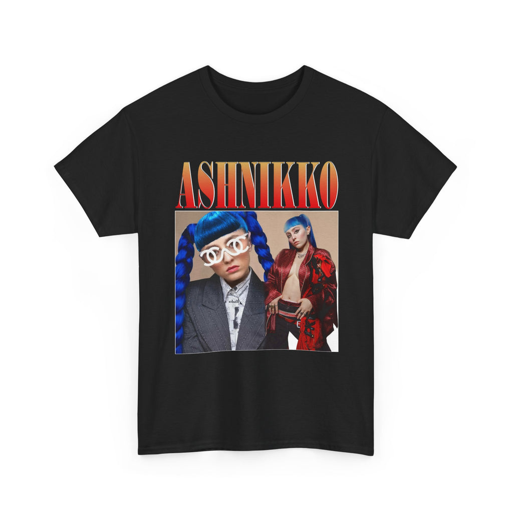 Ashnikko Graphic Tee — Retro Photo Band Shirt