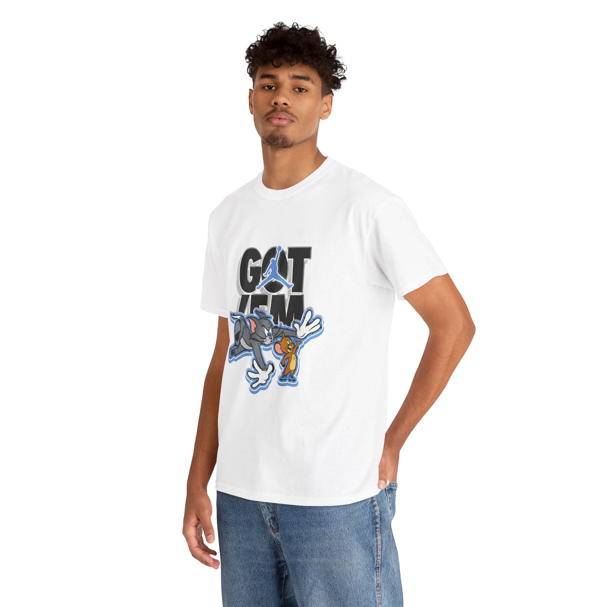 Got 'Em T-Shirt — Tom & Jerry Cartoon Graphic Tee