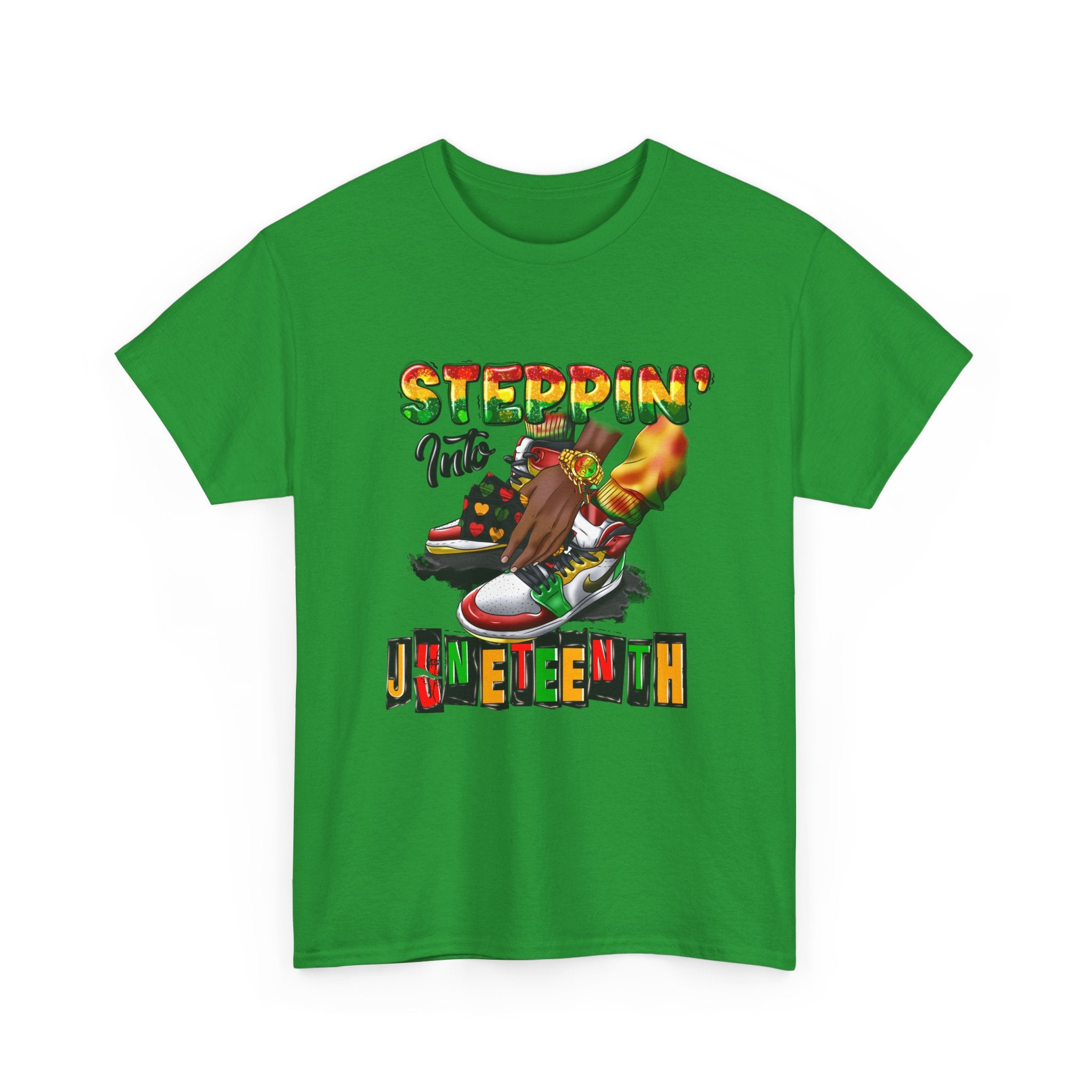 Steppin' Into Juneteenth Tee — Juneteenth Celebration Shirt