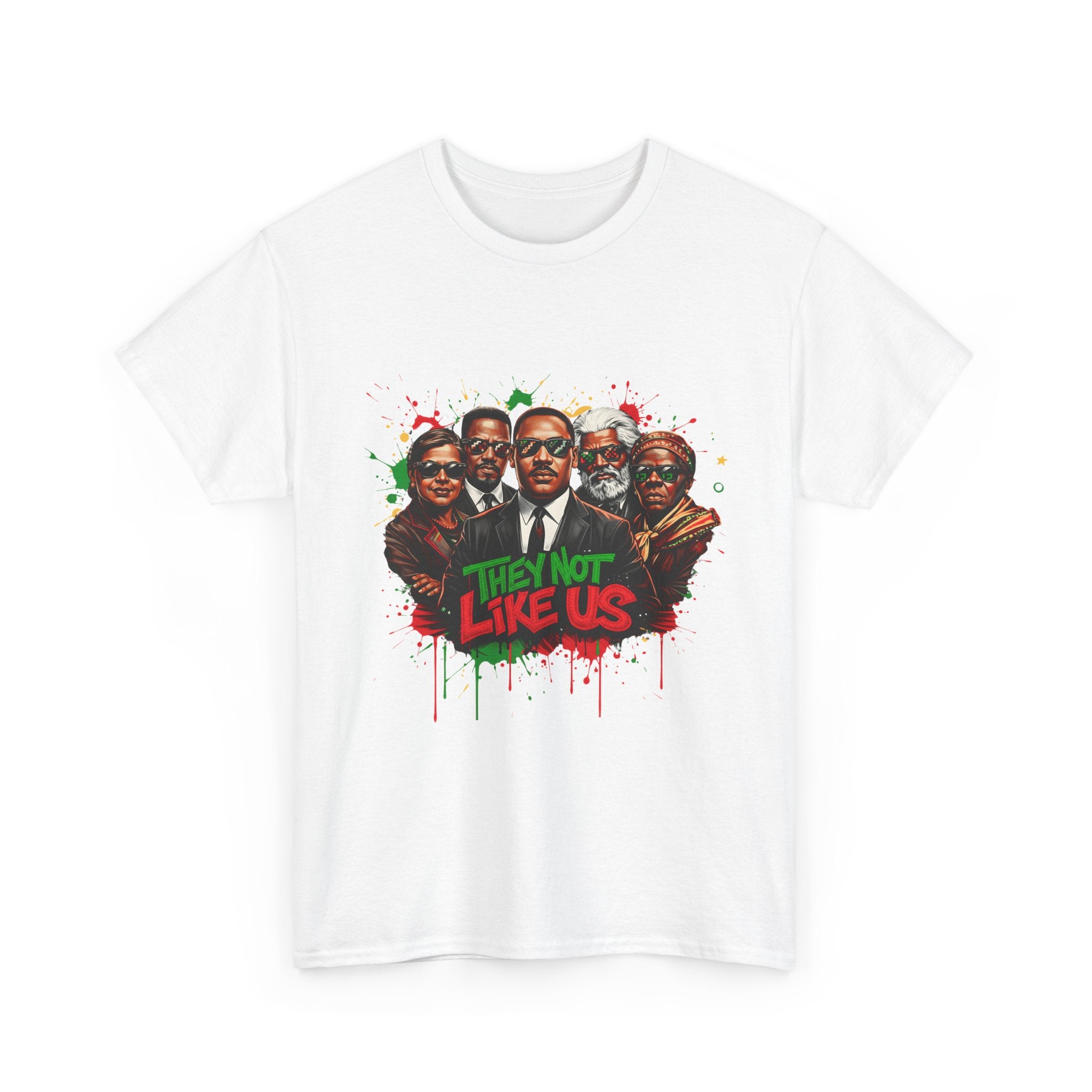 Black Leaders T‑Shirt — "They Not Like Us" Black Leaders Graphic Tee