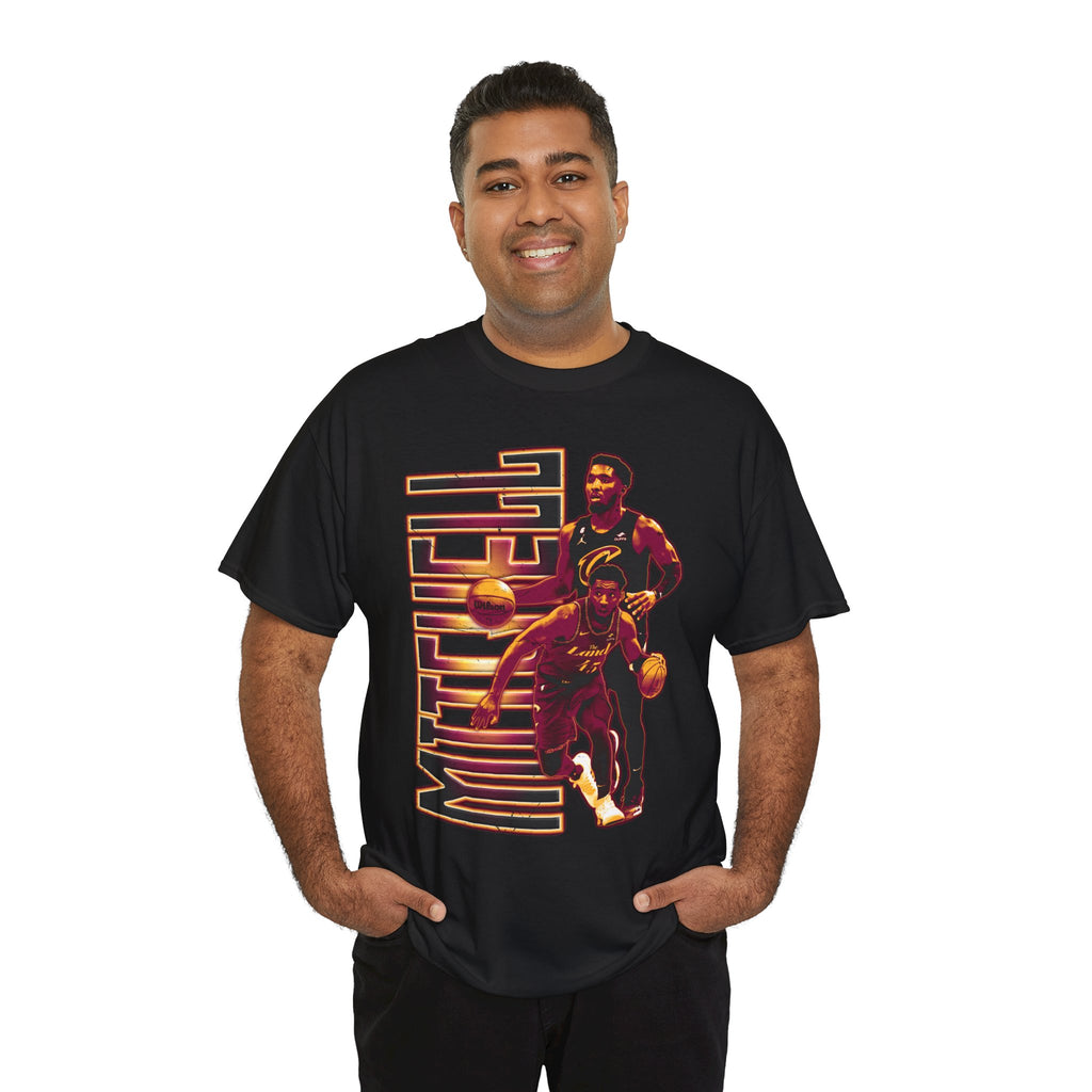 Donovan Mitchell Basketball Unisex Heavy Cotton Tee