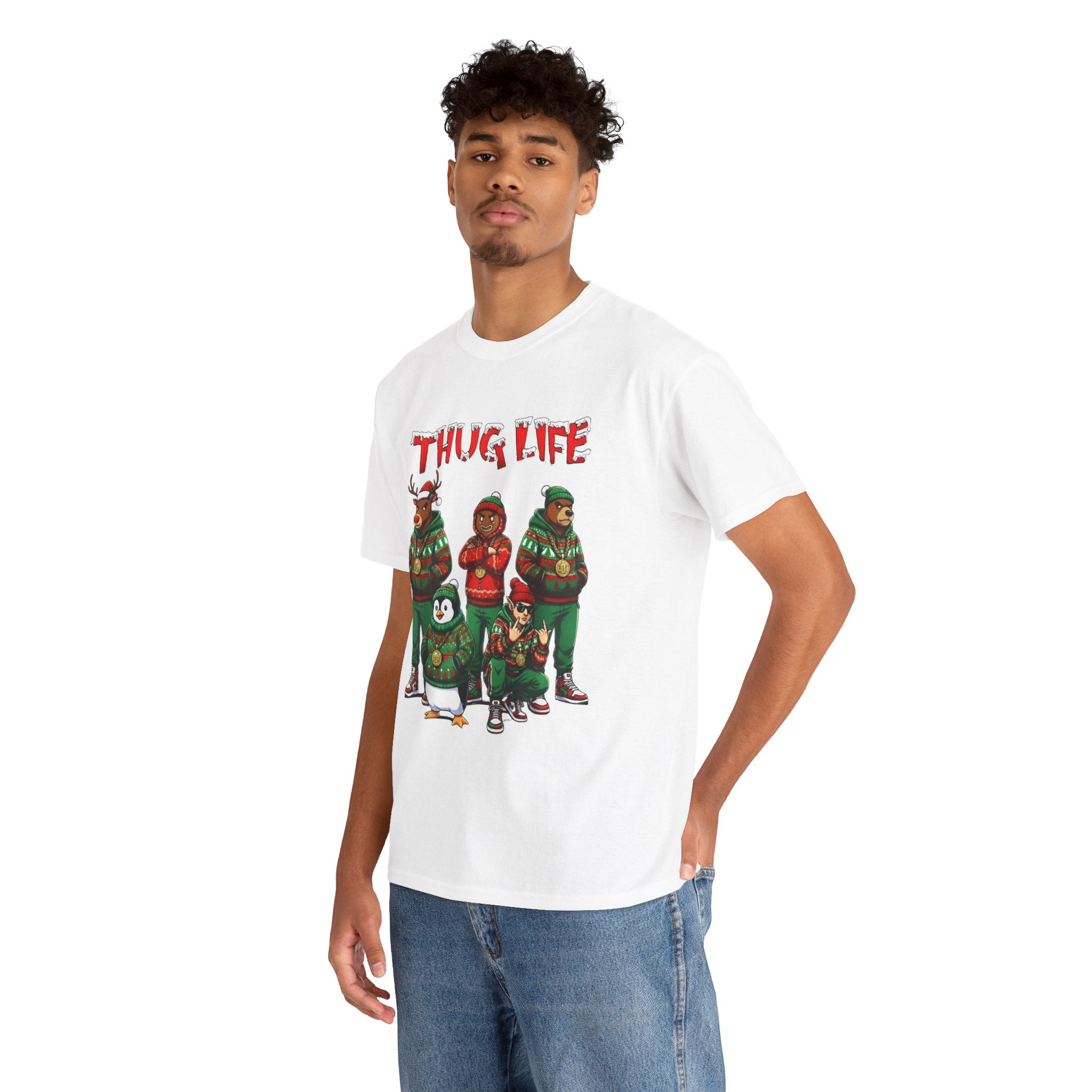 Holiday Crew T-Shirt — Christmas Sweater Characters