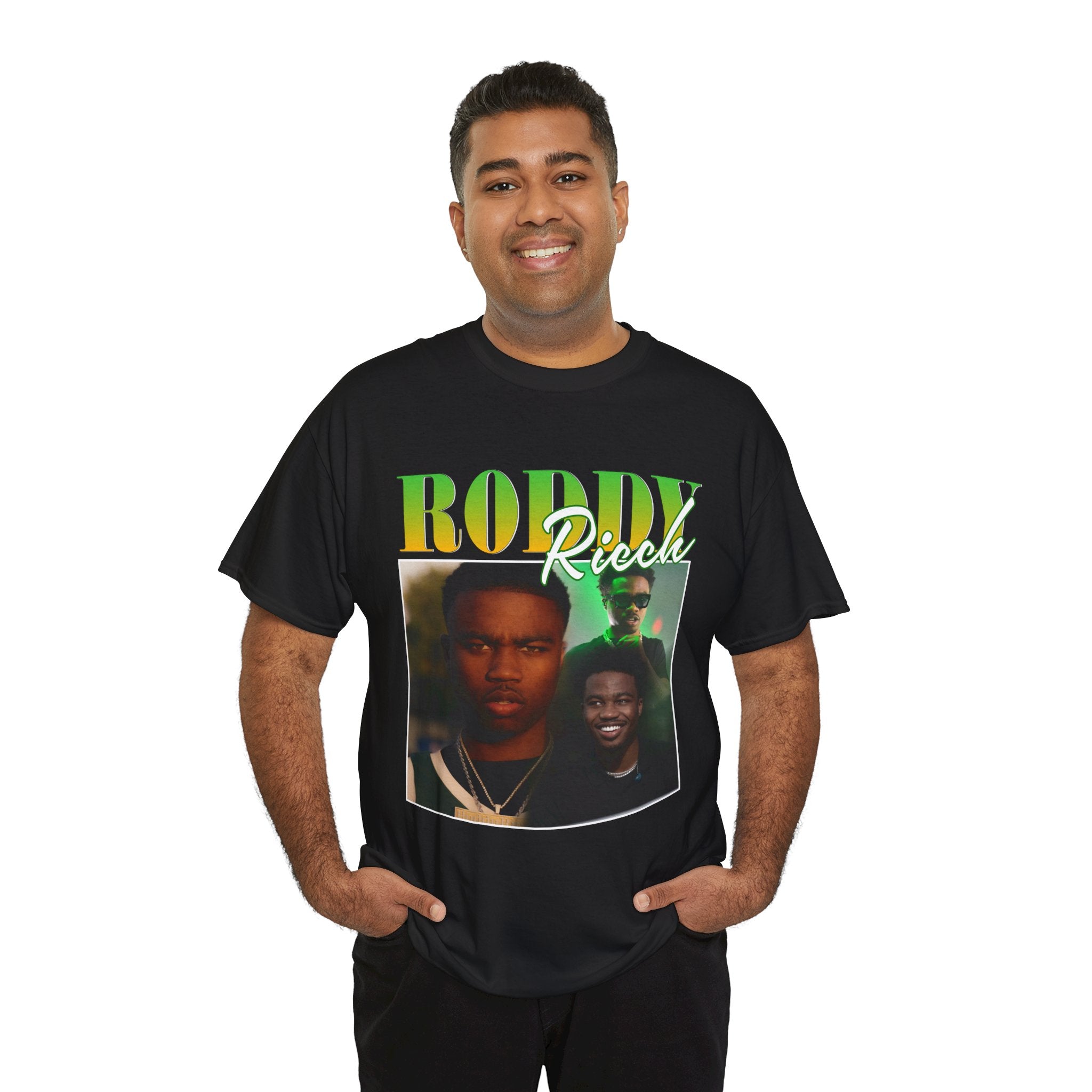 Graphic Tee — "Roddy Ricch" Photo Collage Shirt