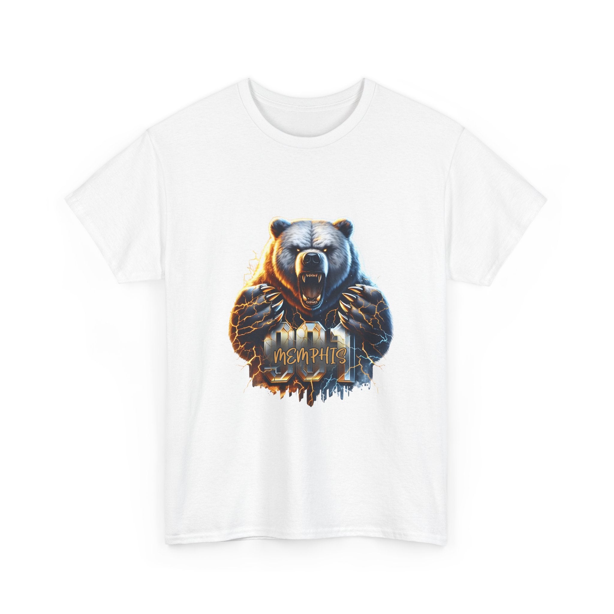 Bear Graphic Tee — Fierce Grizzly Design | Wildlife Nature Shirt