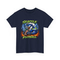 Seattle Seahawks Football T‑Shirt — Fierce Seahawk Mascot Graphic Tee