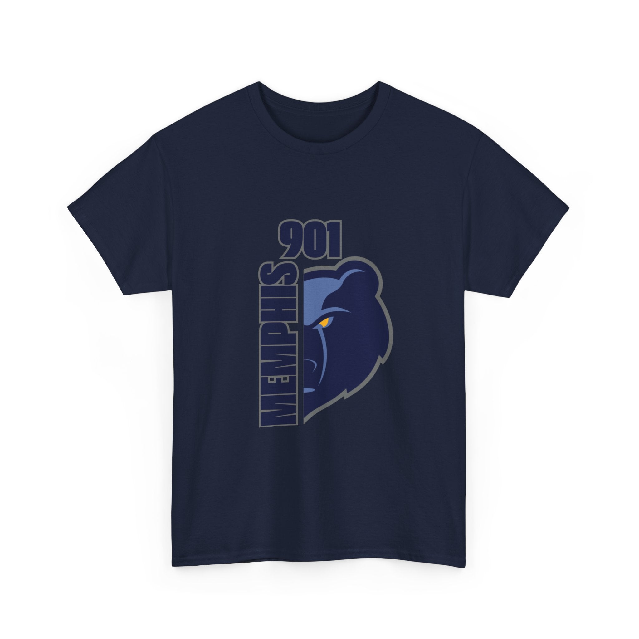 Memphis Grizzlies 901 Vertical Logo T-Shirt