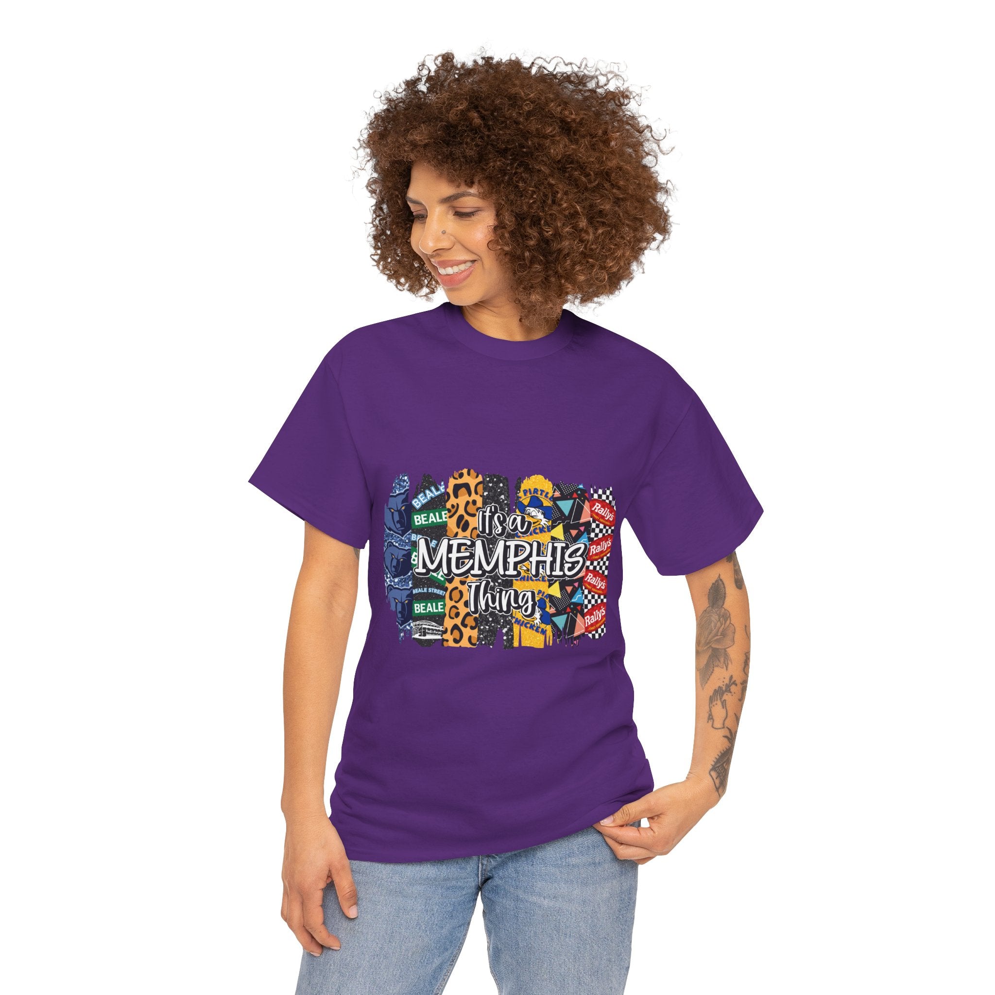 Memphis Collage T-Shirt — 'It's a Memphis Thing' Graphic Tee