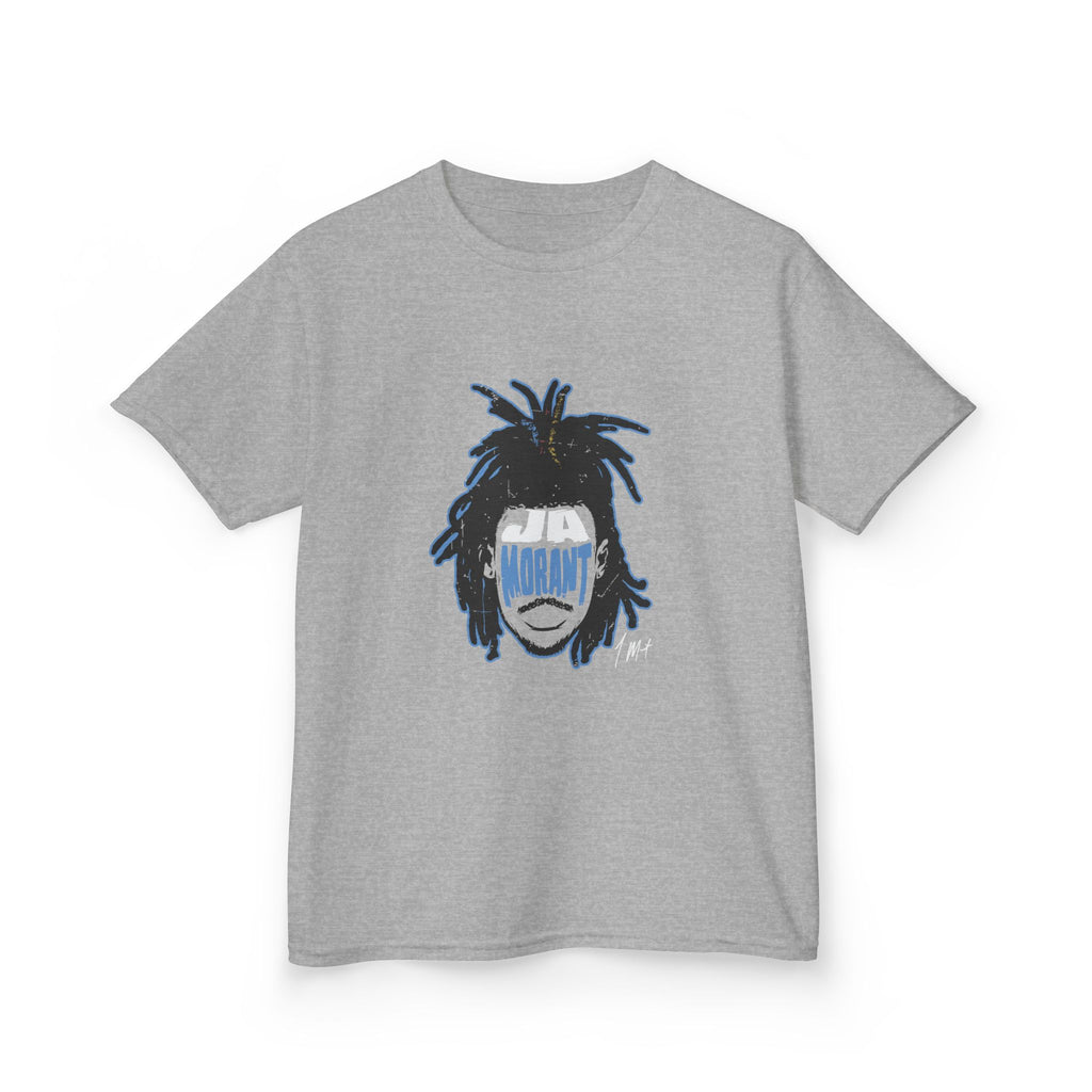 Kids Tee — 'Morant' Dreads Basketball Fan Shirt