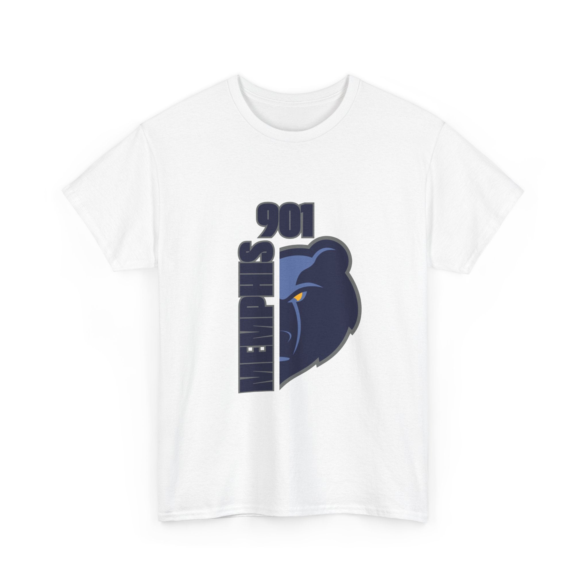 Memphis Grizzlies 901 Vertical Logo T-Shirt