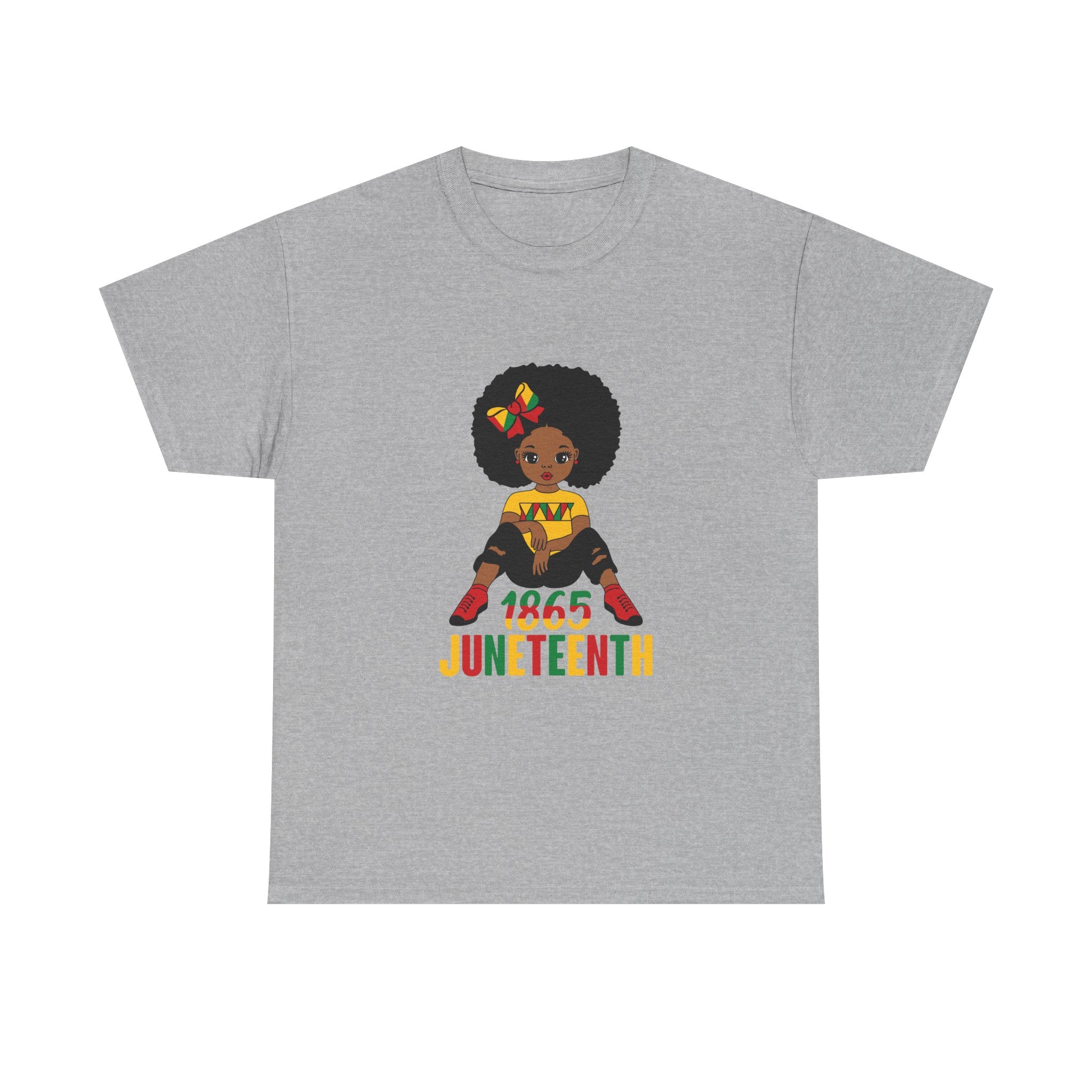 Juneteenth Afro Girl T-Shirt – 1865 Juneteenth Celebration Tee