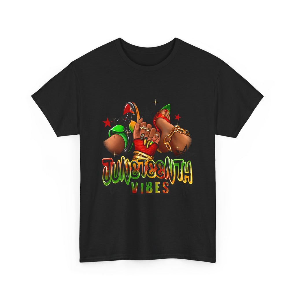 Juneteenth Vibes T-Shirt — Juneteenth Celebration Graphic Tee
