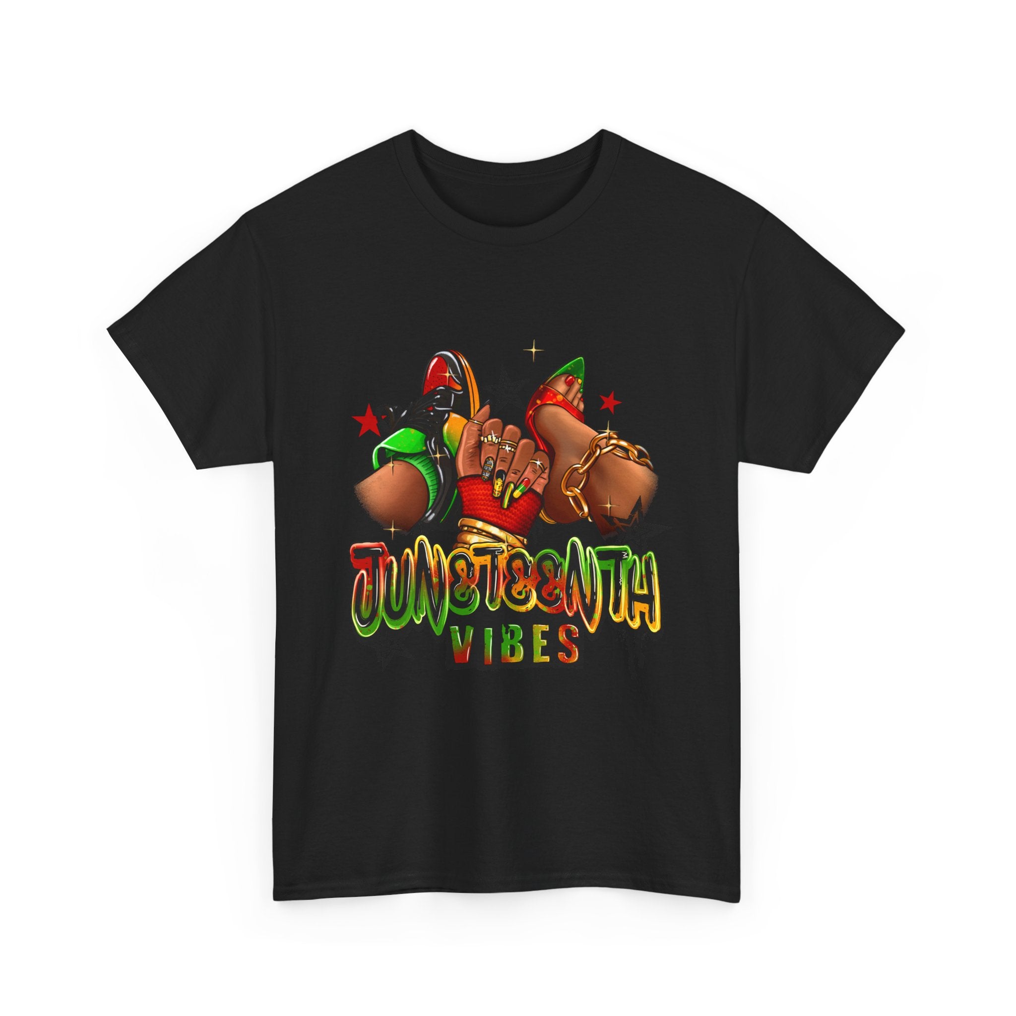 Juneteenth Vibes T-Shirt — Juneteenth Celebration Graphic Tee