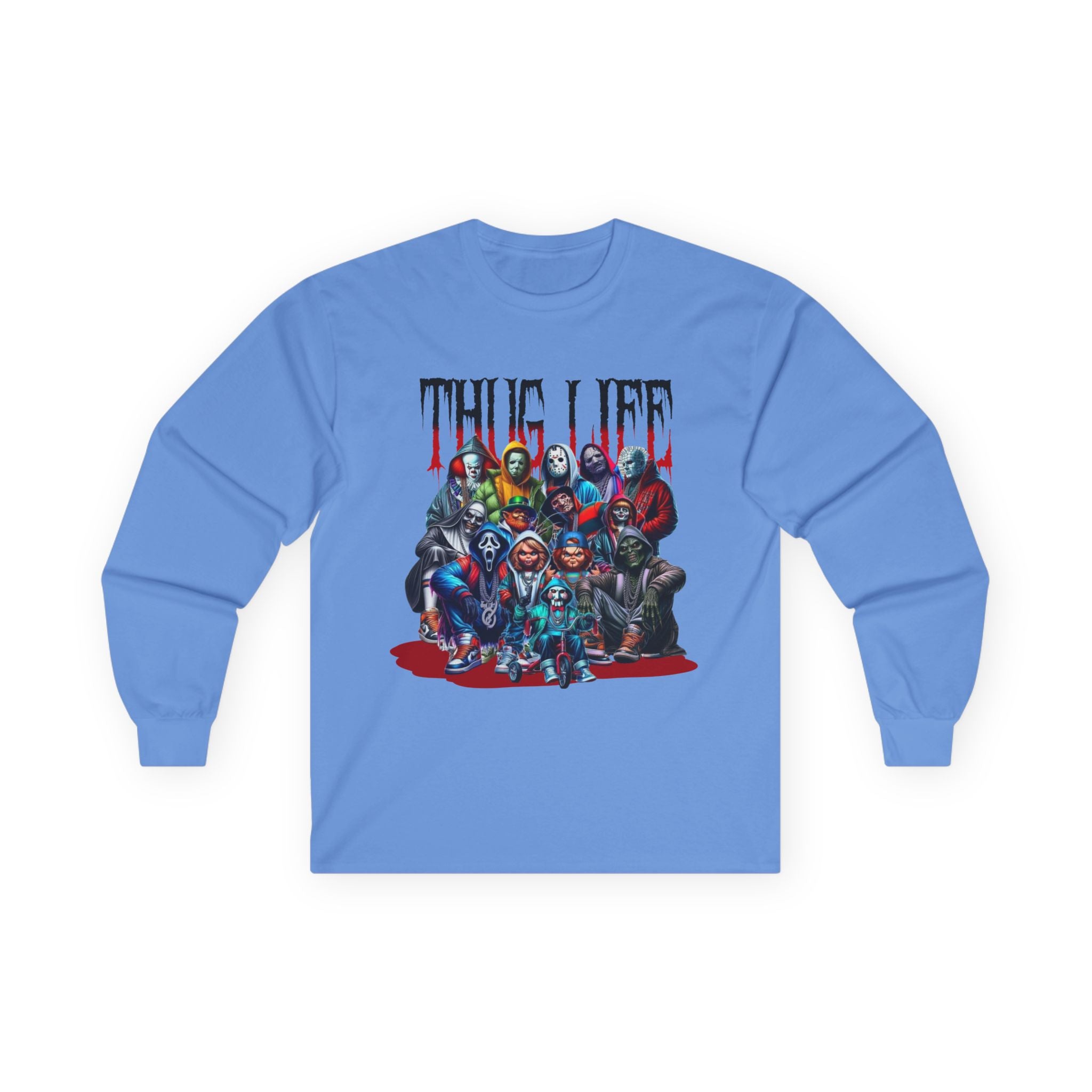 Horror Character Crew "T-Life" Long Sleeve Tee
