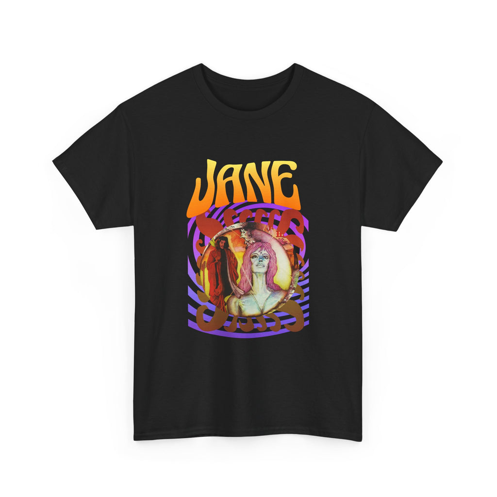 Jane Retro Psychedelic T-Shirt — Vintage 70s-Inspired Graphic Tee