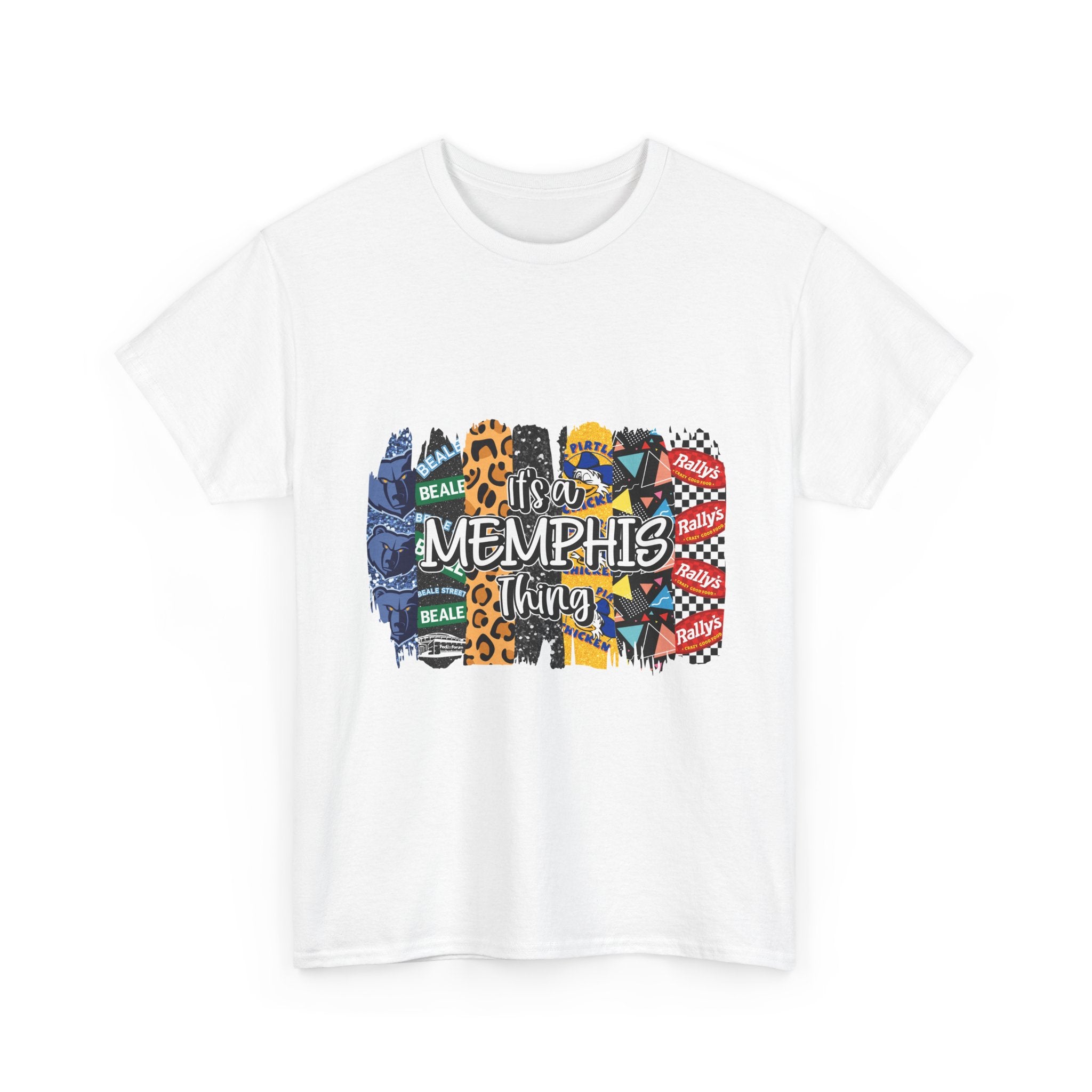 Memphis Collage T-Shirt — 'It's a Memphis Thing' Graphic Tee